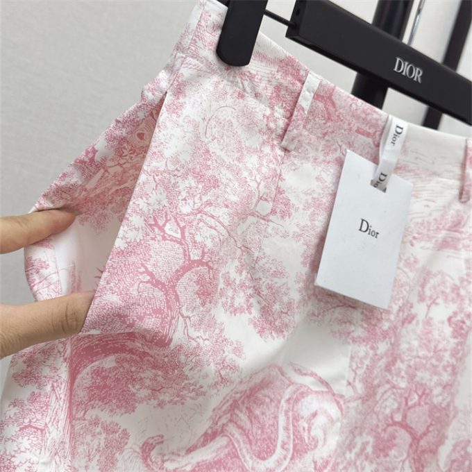 クリスチャンディオール パンツ 2025年 CHRISTIAN DIOR ディオリビエラ ショートパンツ コットン レディース - 画像 (4)
