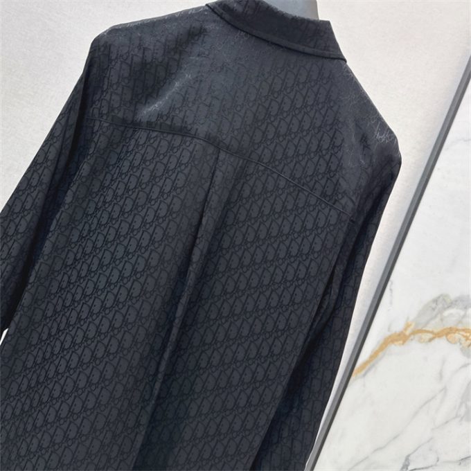 クリスチャンディオール 上下セット 2025年 DIOR カ ロングスリーブ ブラウス ストレート パンツ ２つセット レディース - 画像 (3)
