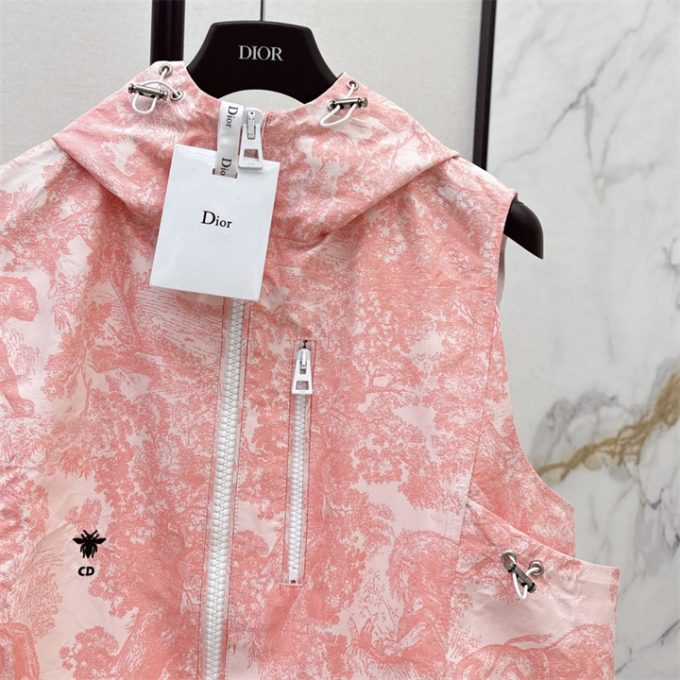 クリスチャンディオール ベストジャケット 2025年 DIOR ディオリビエラ タンクトップ コート フード付き - 画像 (5)