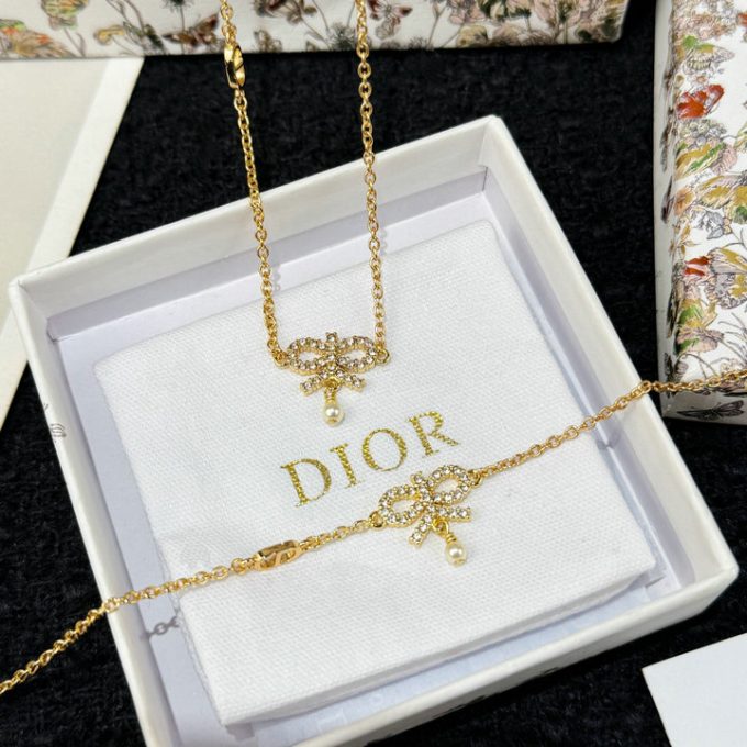 DIOR クリスチャンディオール 2025年 ル ヌー ドゥ ディオール ネックレス ブレスレット レディース ジェリー