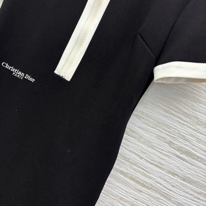 クリスチャンディオール ドレス 2025年 CHRISTIAN DIOR ショートワンピース 半袖 クルーネック レディース - 画像 (7)