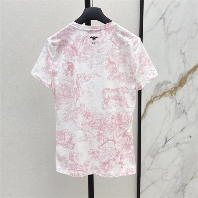 クリスチャンディオール 2025新作 CHRISTIAN DIOR ディオリビエラ Tシャツ 半袖 クルーネック - 画像 (10)