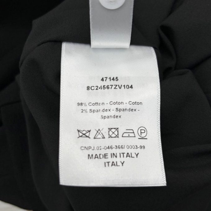 クリスチャンディオール ドレス 2025年 CHRISTIAN DIOR ショートワンピース 半袖 クルーネック レディース - 画像 (9)