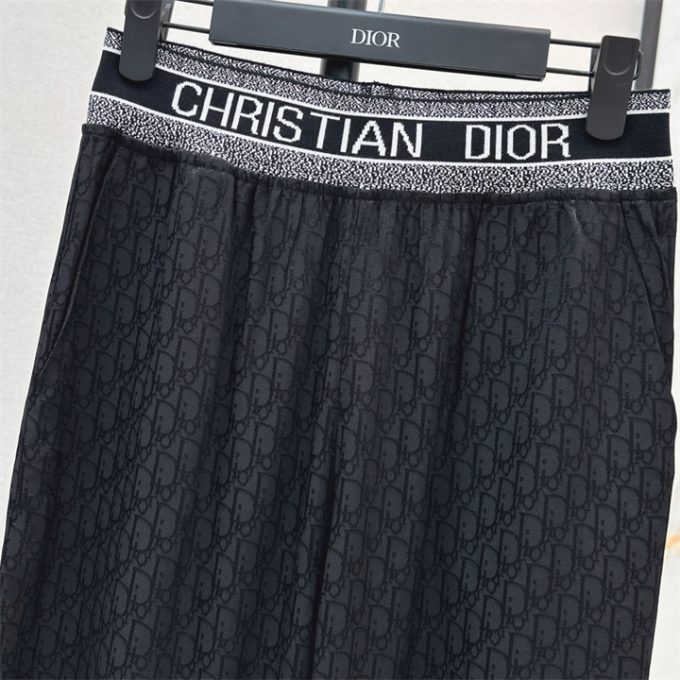 クリスチャンディオール 上下セット 2025年 DIOR カ ロングスリーブ ブラウス ストレート パンツ ２つセット レディース - 画像 (9)