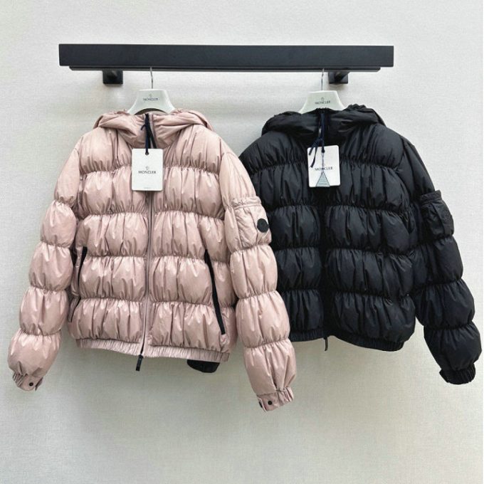 モンクレール ロングスリーブ ダウン 2025年 MONCLER フーディー ジップジャケット アウターコート レディース