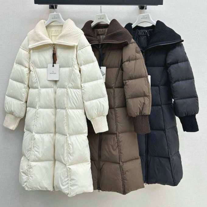 モンクレール ロングスリーブ ダウン 2025年 MONCLER フーディー ジップジャケット アウターコート レディース
