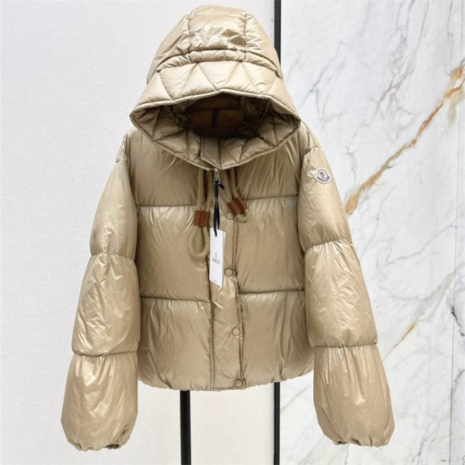 モンクレール ロングスリーブ ダウン 2025年 MONCLER フーディー ジップジャケット アウターコート レディース - 画像 (2)