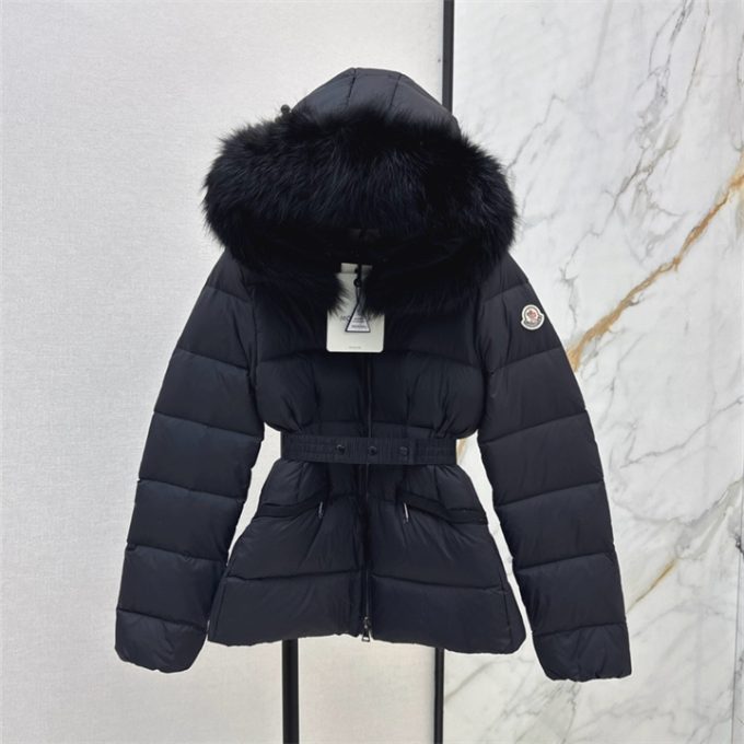 モンクレール ロングスリーブ ダウン 2025年 MONCLER フーディー ジップジャケット アウターコート レディース - 画像 (2)
