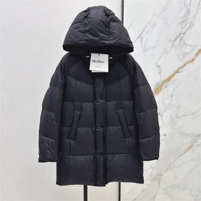 モンクレール ロングスリーブ ダウン 2025年 MONCLER フーディー ジップジャケット アウターコート レディース - 画像 (2)