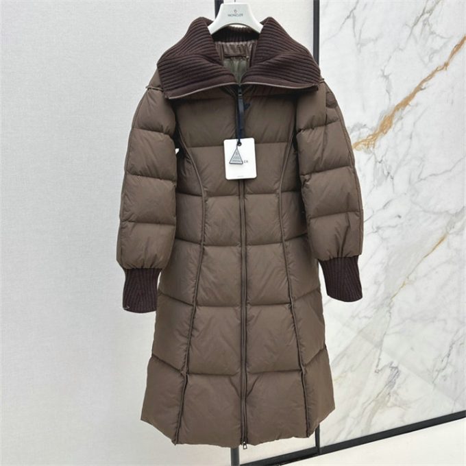 モンクレール ロングスリーブ ダウン 2025年 MONCLER フーディー ジップジャケット アウターコート レディース - 画像 (2)