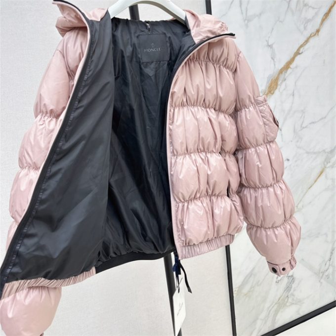 モンクレール ロングスリーブ ダウン 2025年 MONCLER フーディー ジップジャケット アウターコート レディース - 画像 (9)