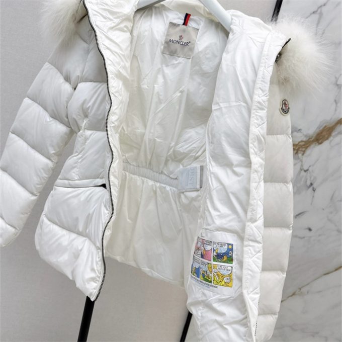 モンクレール ロングスリーブ ダウン 2025年 MONCLER フーディー ジップジャケット アウターコート レディース - 画像 (9)