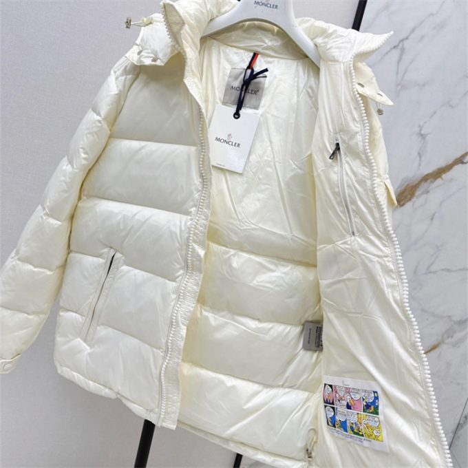モンクレール ロングスリーブ ダウン 2025年 MONCLER フーディー ジップジャケット アウターコート レディース - 画像 (7)