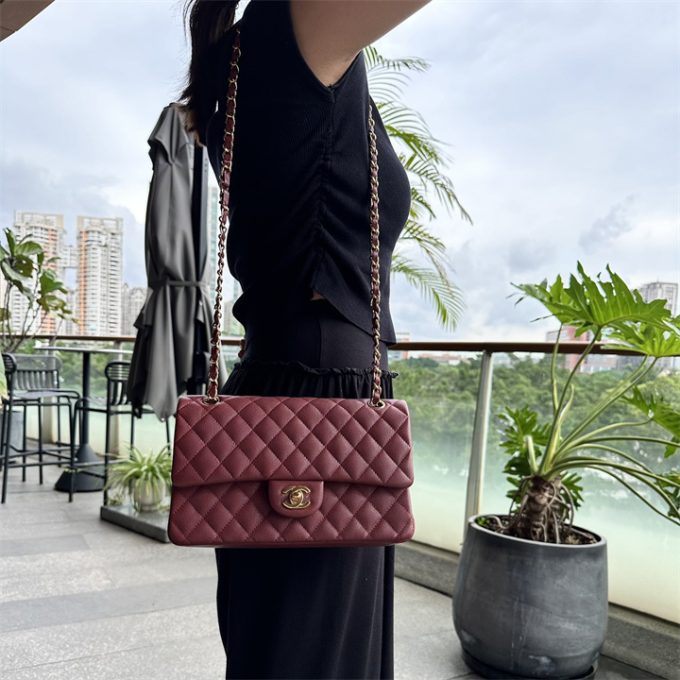 シャネル クラシック フラップバッグ CHANEL ショルダーバッグ レディース - 画像 (9)