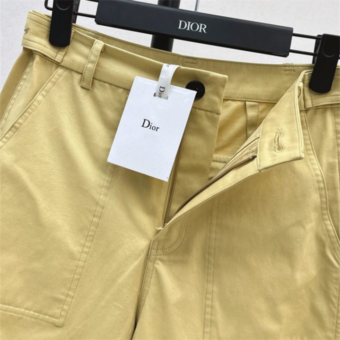 クリスチャンディオール レジャーパンツ 2025年 CHRISTIAN DIOR デニムクロップド パンツ ストレート ジーンズ レディース - 画像 (8)