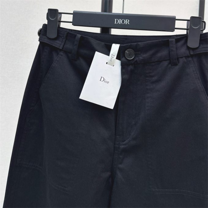 クリスチャンディオール レジャーパンツ 2025年 CHRISTIAN DIOR デニムクロップド パンツ ストレート ジーンズ レディース - 画像 (12)
