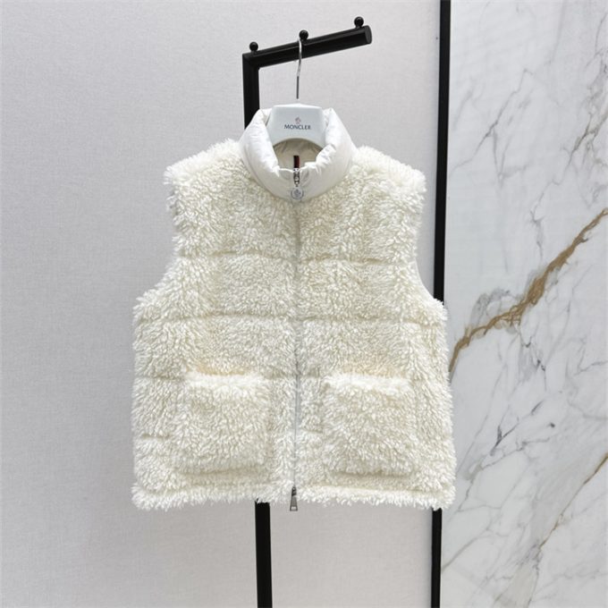 モンクレール ダウンベスト 2025年 MONCLER ジップジャケット タンクトップ トップスコート レディース - 画像 (2)