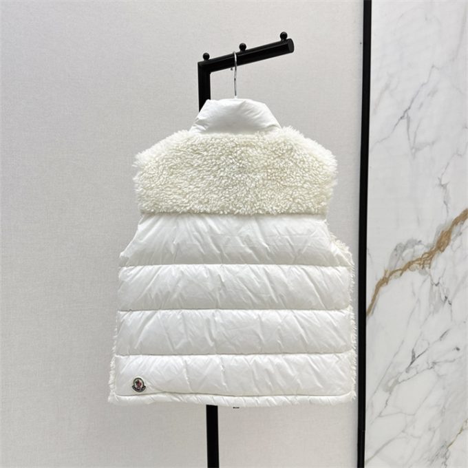 モンクレール ダウンベスト 2025年 MONCLER ジップジャケット タンクトップ トップスコート レディース - 画像 (3)