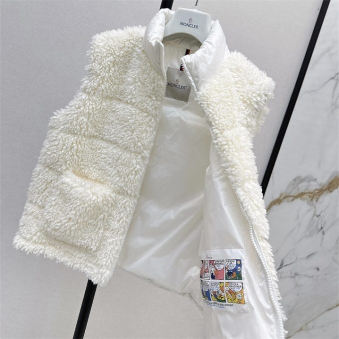 モンクレール ダウンベスト 2025年 MONCLER ジップジャケット タンクトップ トップスコート レディース - 画像 (4)