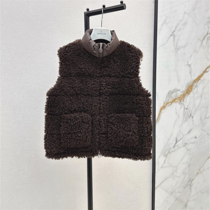モンクレール ダウンベスト 2025年 MONCLER ジップジャケット タンクトップ トップスコート レディース - 画像 (9)