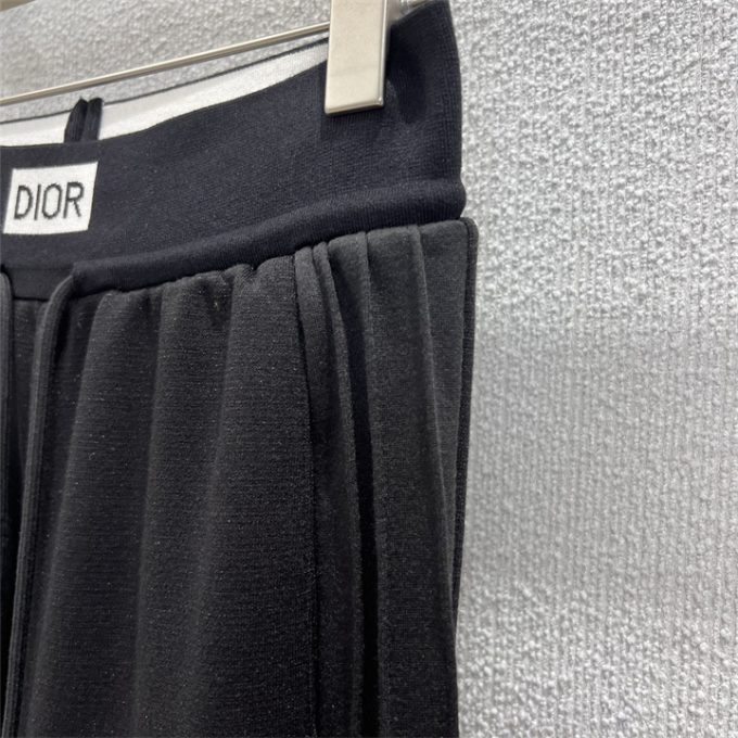 クリスチャンディオール スポーツパンツ 2025年 CHRISTIAN DIORドローストリング フレアパンツ おしゃれ レディース - 画像 (5)