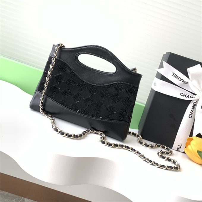 シャネル 2025年 31 スモール ショッピンバッグ CHANEL トートバッグ ハンドバッグ ショルダーバッグ - 画像 (3)