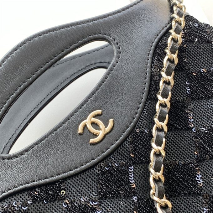 シャネル 2025年 31 スモール ショッピンバッグ CHANEL トートバッグ ハンドバッグ ショルダーバッグ - 画像 (7)