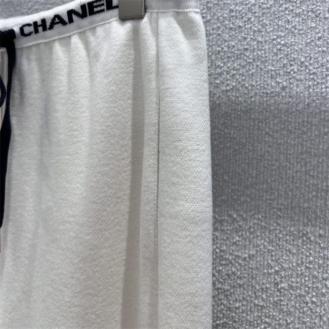 シャネル スポーツパンツ2025年 CHANEL ドローストリング フレアパンツ おしゃれ レディース - 画像 (10)