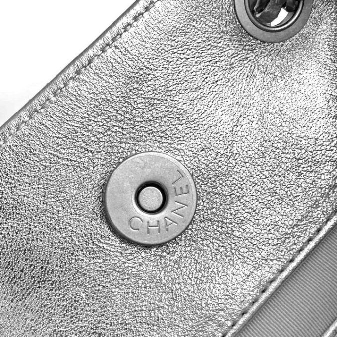 シャネル 2025年 チェーンベルト バックパック CHANEL レディース リュック 2way ショルダーバッグ ラムスキン - 画像 (6)