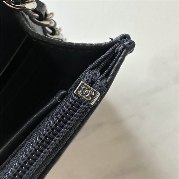 シャネル 2025年 チェーンウォレット CHANEL ミニ フラップバッグ ショルダーバッグ レディース シルバー金具 - 画像 (7)