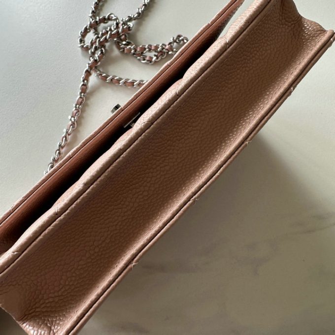 シャネル 2025年 チェーンウォレット CHANEL ミニ フラップバッグ ショルダーバッグ レディース シルバー金具 - 画像 (3)
