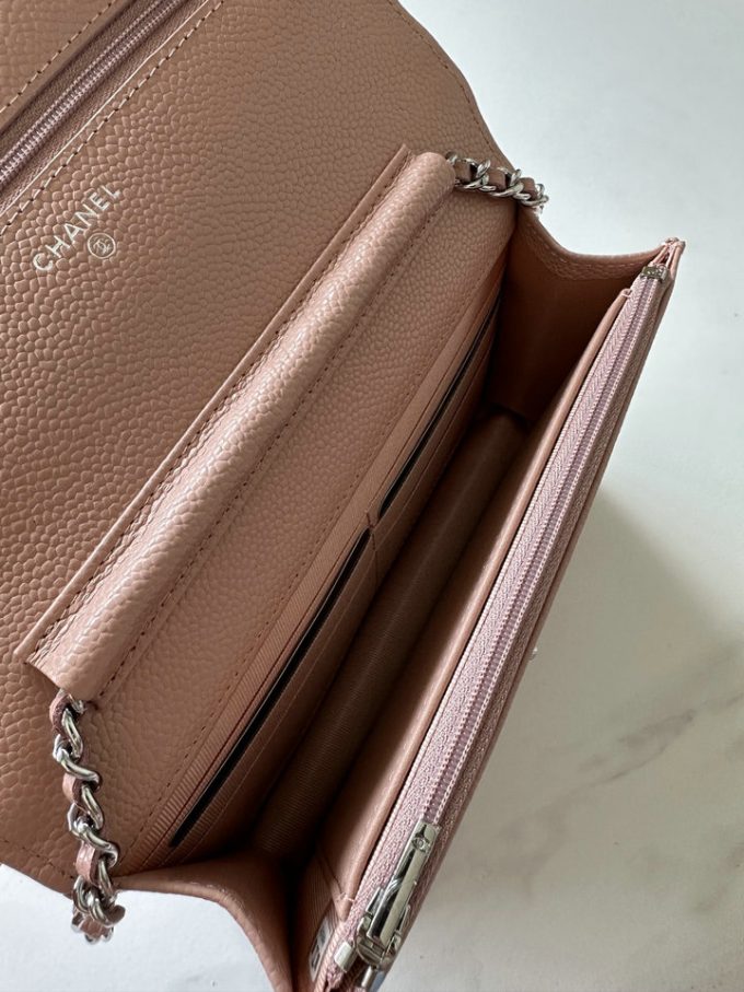 シャネル 2025年 チェーンウォレット CHANEL ミニ フラップバッグ ショルダーバッグ レディース シルバー金具 - 画像 (5)