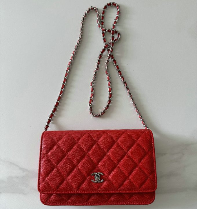 シャネル 2025年 チェーンウォレット CHANEL ミニ フラップバッグ ショルダーバッグ レディース シルバー金具