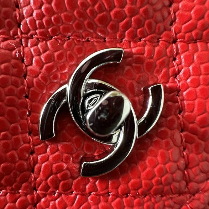 シャネル 2025年 チェーンウォレット CHANEL ミニ フラップバッグ ショルダーバッグ レディース シルバー金具 - 画像 (9)