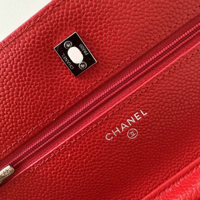 シャネル 2025年 チェーンウォレット CHANEL ミニ フラップバッグ ショルダーバッグ レディース シルバー金具 - 画像 (8)