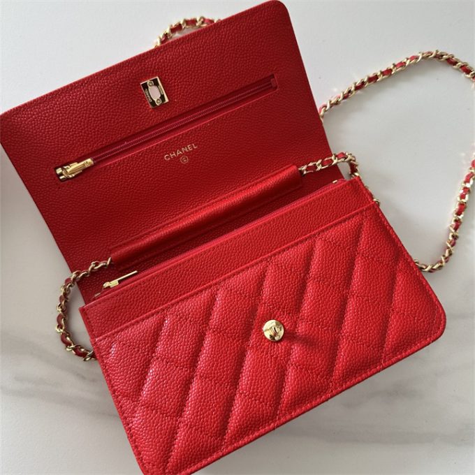 シャネル 2025年 チェーンウォレット CHANEL ミニ フラップバッグ ショルダーバッグ レディース - 画像 (4)