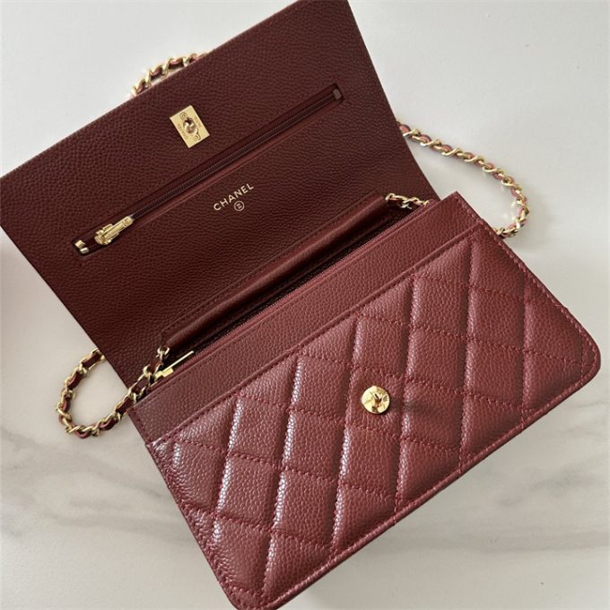 シャネル 2025年 チェーンウォレット CHANEL ミニ フラップバッグ ショルダーバッグ レディース - 画像 (4)