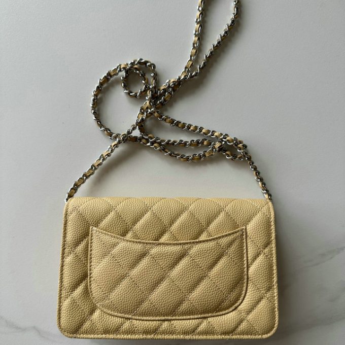 シャネル 2025年 チェーンウォレット CHANEL ミニ フラップバッグ ショルダーバッグ レディース シルバー金具 - 画像 (2)