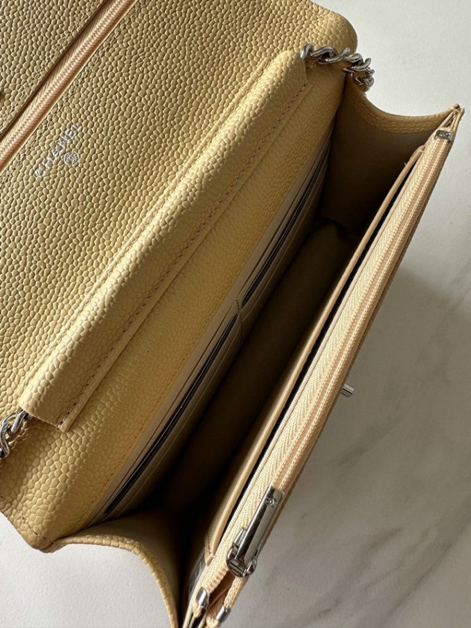 シャネル 2025年 チェーンウォレット CHANEL ミニ フラップバッグ ショルダーバッグ レディース シルバー金具 - 画像 (4)
