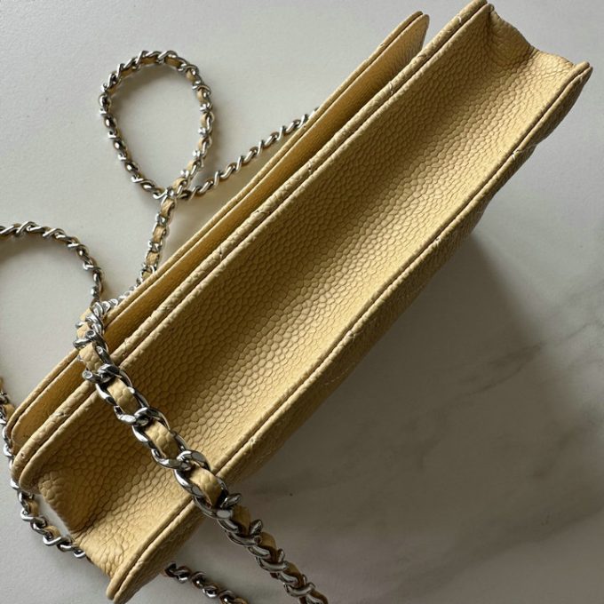 シャネル 2025年 チェーンウォレット CHANEL ミニ フラップバッグ ショルダーバッグ レディース シルバー金具 - 画像 (7)