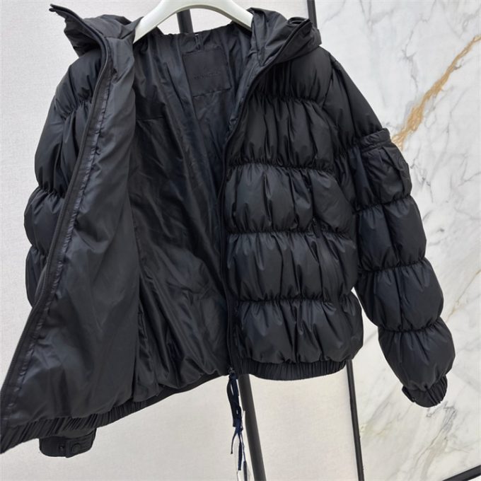 モンクレール ロングスリーブ ダウン 2025年 MONCLER フーディー ジップジャケット アウターコート レディース - 画像 (3)