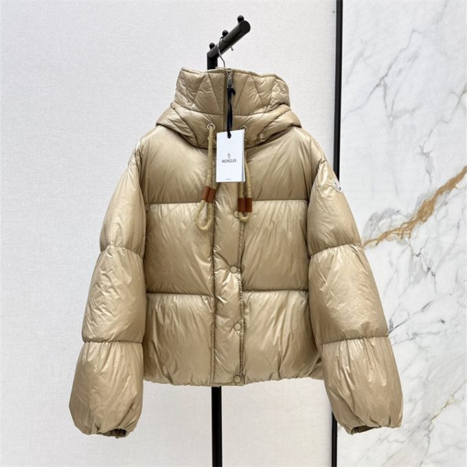 モンクレール ロングスリーブ ダウン 2025年 MONCLER フーディー ジップジャケット アウターコート レディース - 画像 (3)