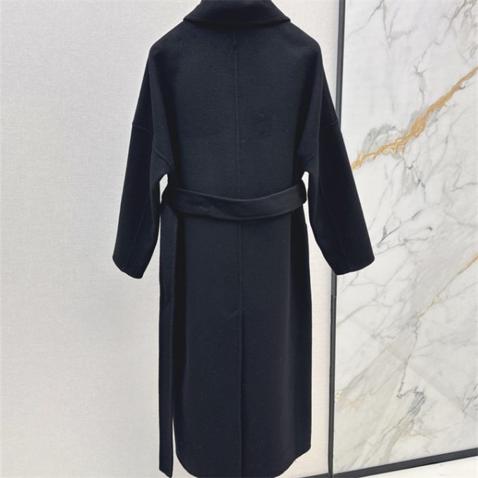 クリスチャンディオール レディース コート 2025年 DIORダブルフェース カシミヤ ロングコート ロングスリーブ ベルト付き レディース - 画像 (5)