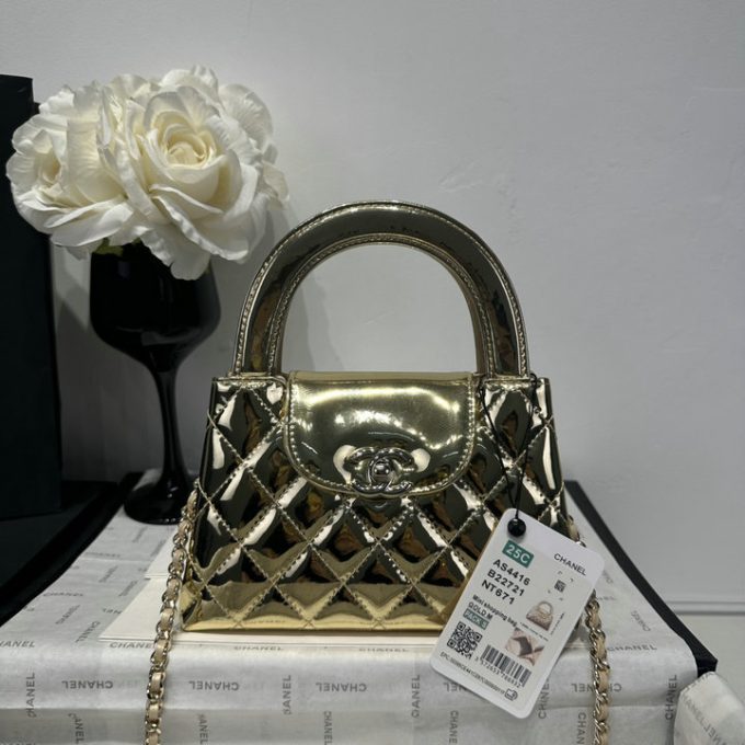 シャネル 2025年 ケリー トートバッグ CHANEL ハンドバッグ チェーンショルダーバッグ イブニングバッグ レディース
