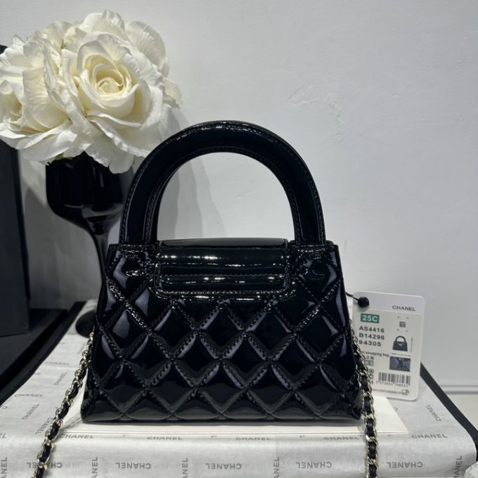 シャネル 2025年 ケリー トートバッグ CHANEL ハンドバッグ チェーンショルダーバッグ イブニングバッグ レディース - 画像 (4)