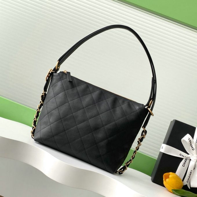 シャネル 2025年 ミディアムバッグ CHANEL ホーボーバッグ ハンドバッグ 2way ショルダーバッグ レディース - 画像 (4)