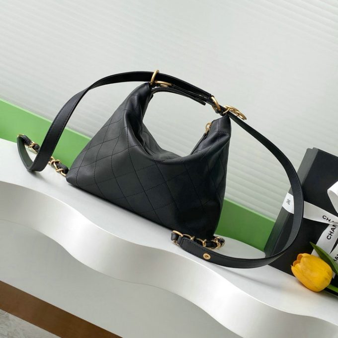 シャネル 2025年 ミディアムバッグ CHANEL ホーボーバッグ ハンドバッグ 2way ショルダーバッグ レディース - 画像 (2)