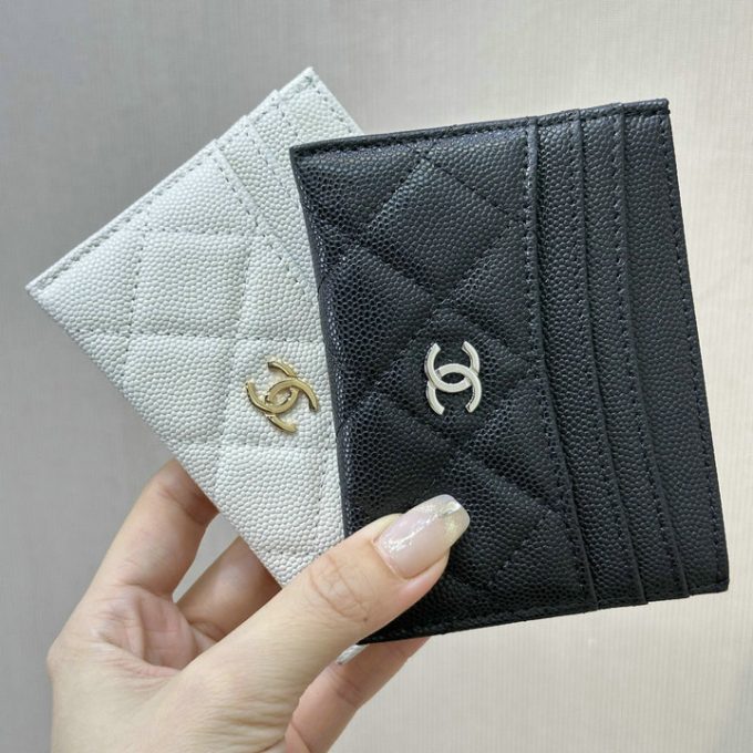 CHANEL シャネル 2025年 カードケース 名刺入れ キャビアスキン