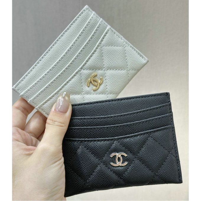 CHANEL シャネル 2025年 カードケース 名刺入れ キャビアスキン - 画像 (2)