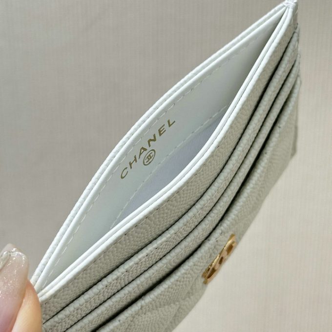 CHANEL シャネル 2025年 カードケース 名刺入れ キャビアスキン - 画像 (6)